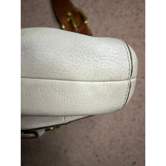 Vintage Coach SoHo Buckle Bag Cream Brown Y2K - Picture 11 of 16